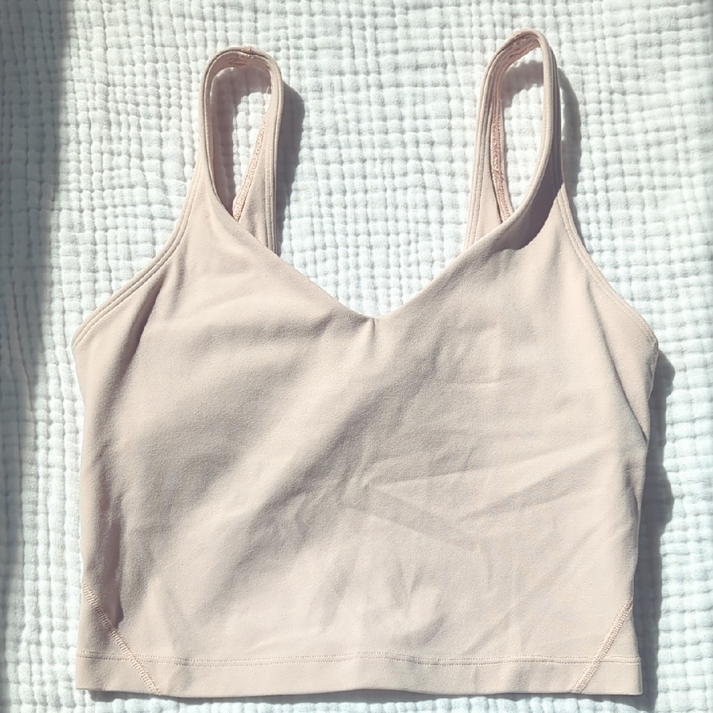 lululemon Align Tank Top Strawberry Milkshake Sz 4